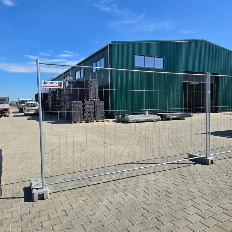 Gard Mobil ST - Solutie Completa de Imprejmuire Temporara de Santier